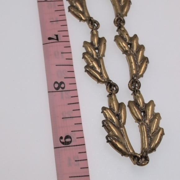 J. Crew Silver Leaf Motif Necklace - Picture 6 of 6